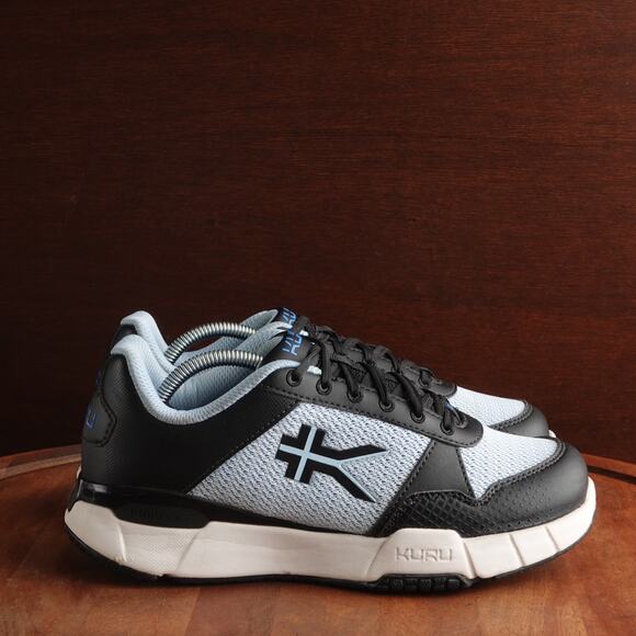 Kuru Sneakers Womens SZ 7.5 M Blue BLK Quantum 2 Athletic Comfort Walking Shoes - Picture 1 of 15